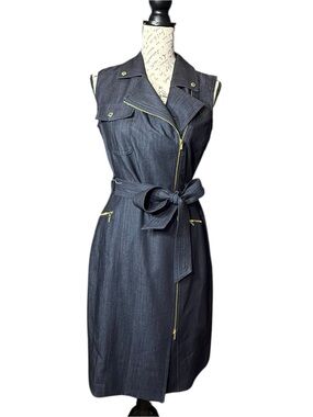 denim vest and dress AKIRA Gotta Dip Long | Light Blue Fabric:Velvet 75% Cotton NEWTOSALE Midi Dress Plus Size